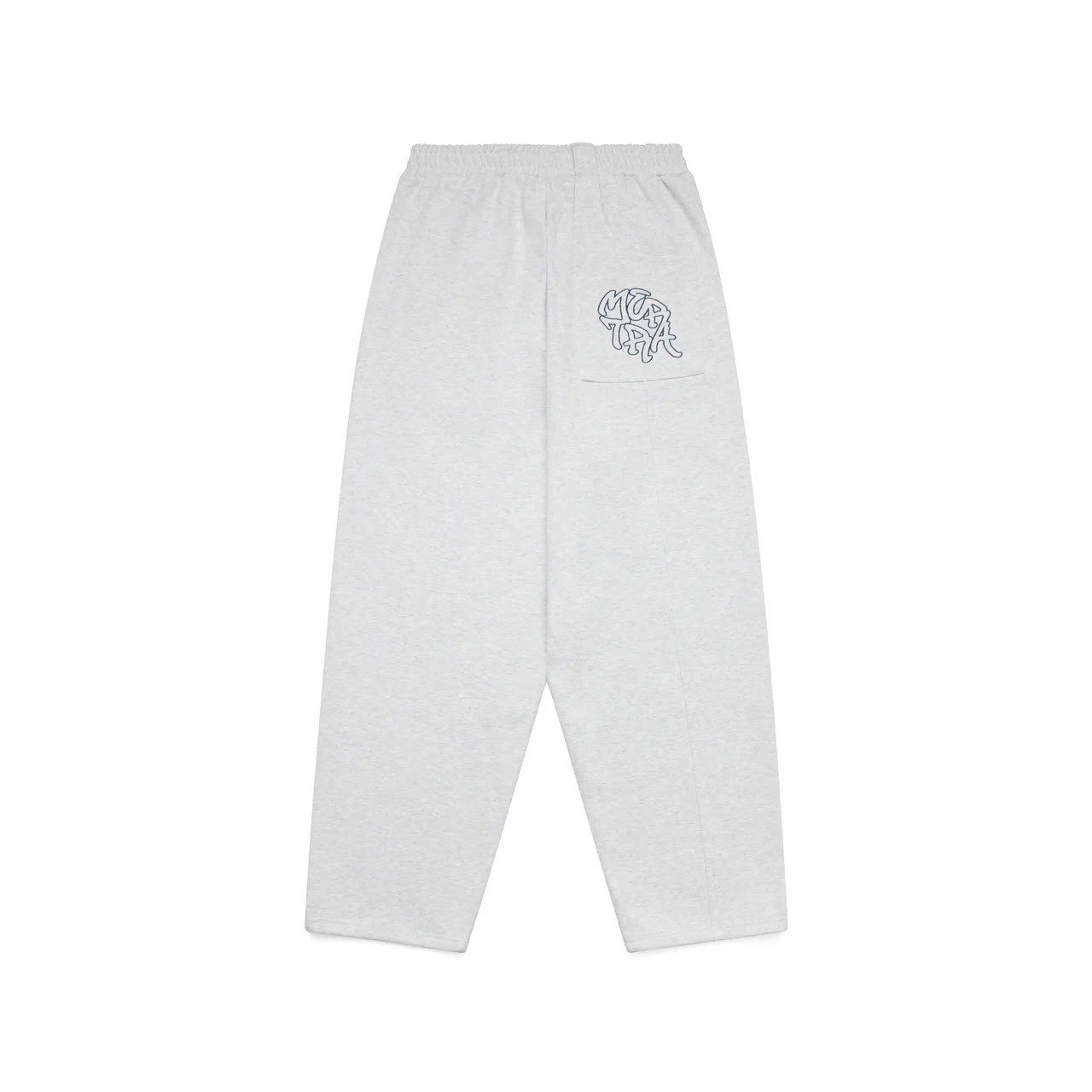 Maison Margiela Tabi Sweatpants Gray with Navy Panels - 8