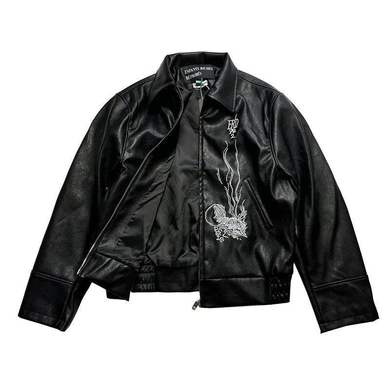 Enfants Riches Déprimés ERD 2 Black Leather Jacket - 31
