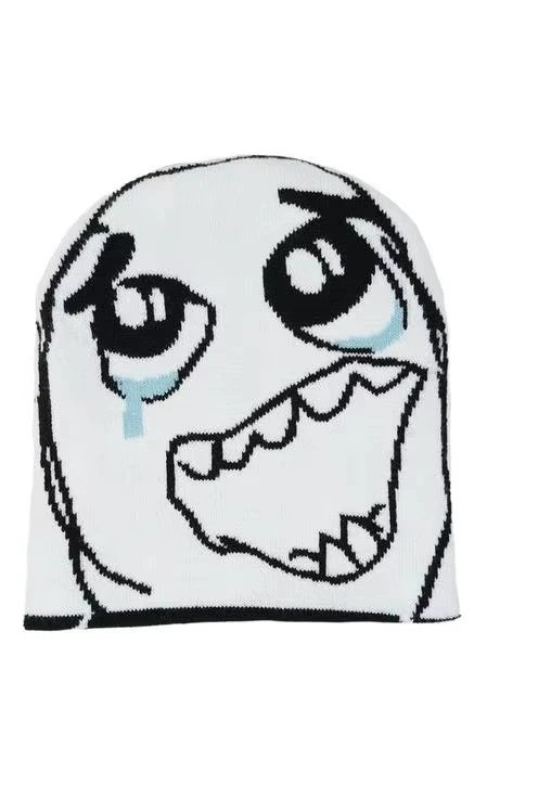 Me Gusta Meme Beanie White - 1