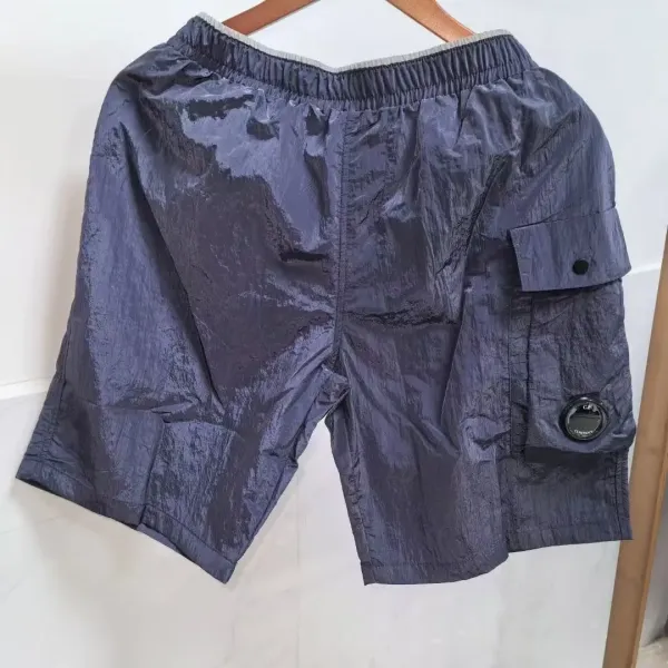 C.P. Company Goggle Pocket Shorts Navy - 1