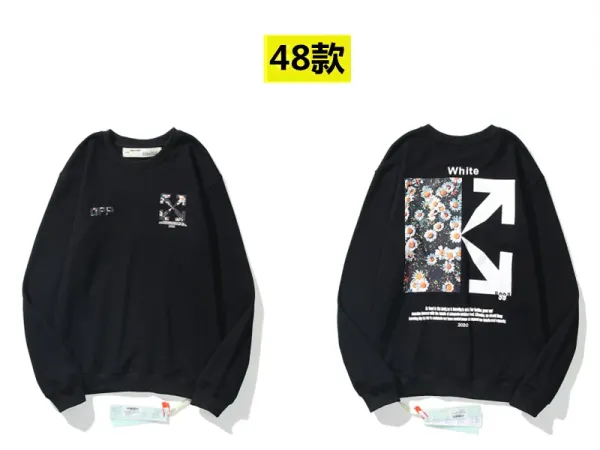 Off-White Arrow Graphic Oversized Sweatshirt - 53