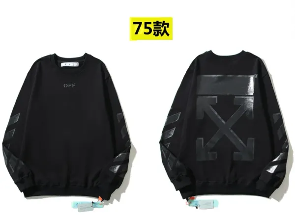 Off-White Arrow Graphic Oversized Sweatshirt - 86