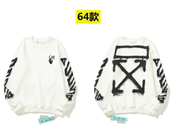Off-White Arrow Graphic Oversized Sweatshirt - 20
