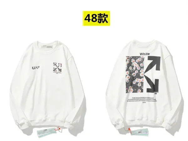 Off-White Arrow Graphic Oversized Sweatshirt - 52