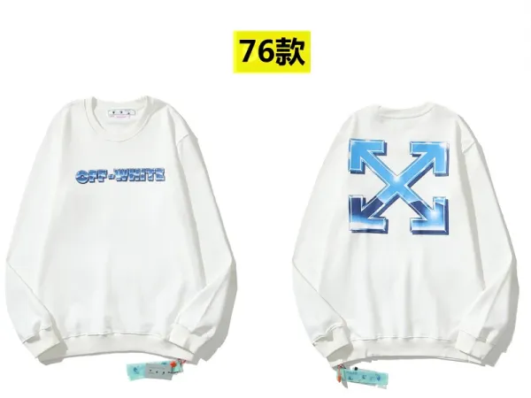 Off-White Arrow Graphic Oversized Sweatshirt - 87