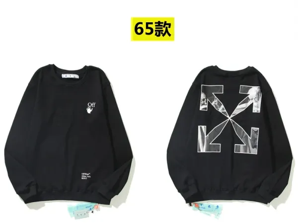 Off-White Arrow Graphic Oversized Sweatshirt - 67