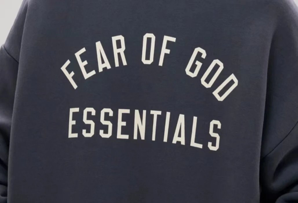 Fear of God Essentials Arch Logo Hoodie Burgundy - 7