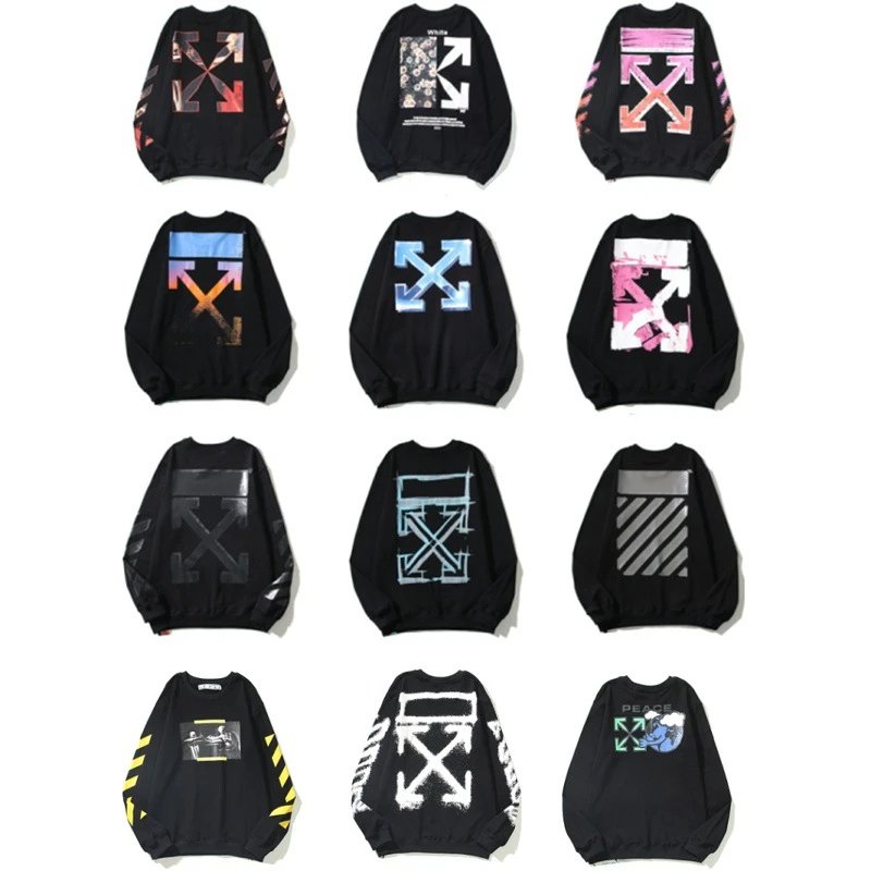Off-White Arrow Graphic Oversized Sweatshirt