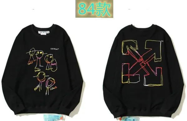 Off-White Arrow Graphic Oversized Sweatshirt - 17