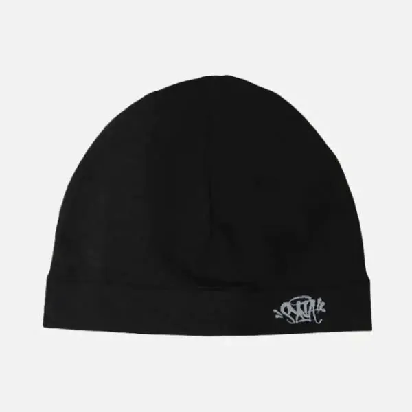 Skate Brand Beanie Black Hat - 1
