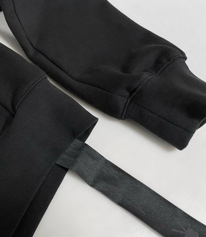 Rick Owens DRKSHDW Asymmetrical Zip Hoodie Black - 10