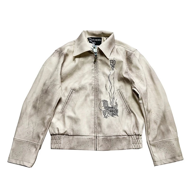 Enfants Riches Déprimés ERD 2 Black Leather Jacket - 21