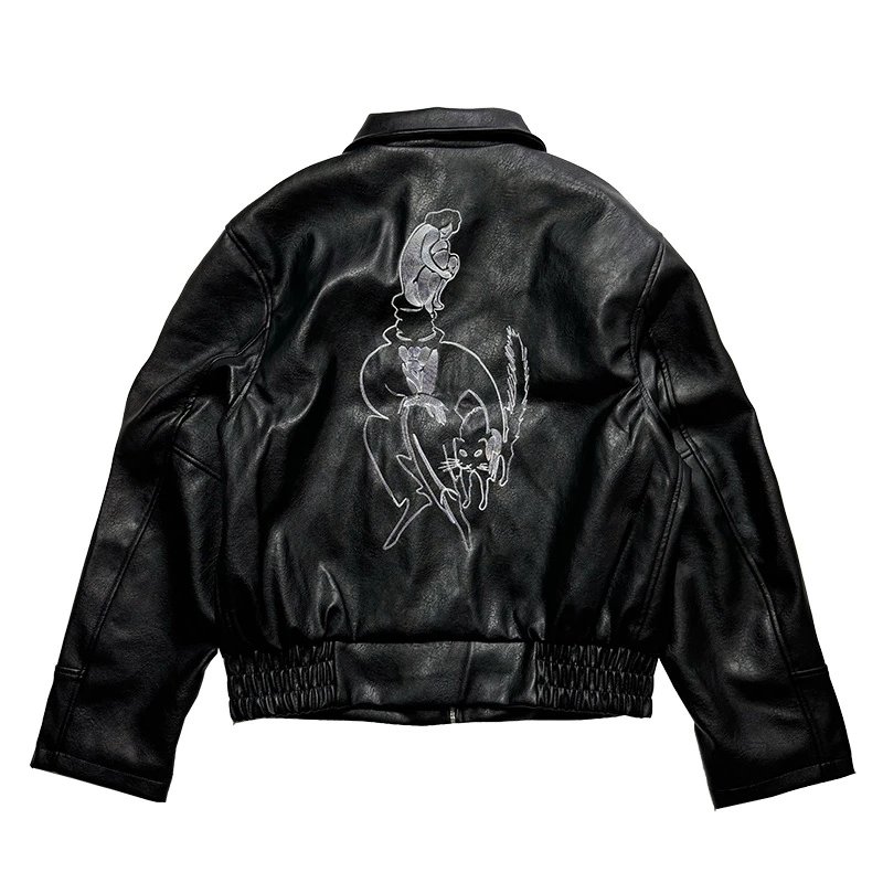 Enfants Riches Déprimés ERD 2 Black Leather Jacket - 30