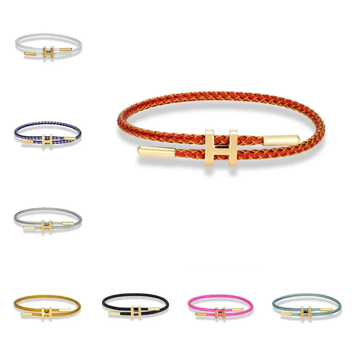 Herms Braided Leathe