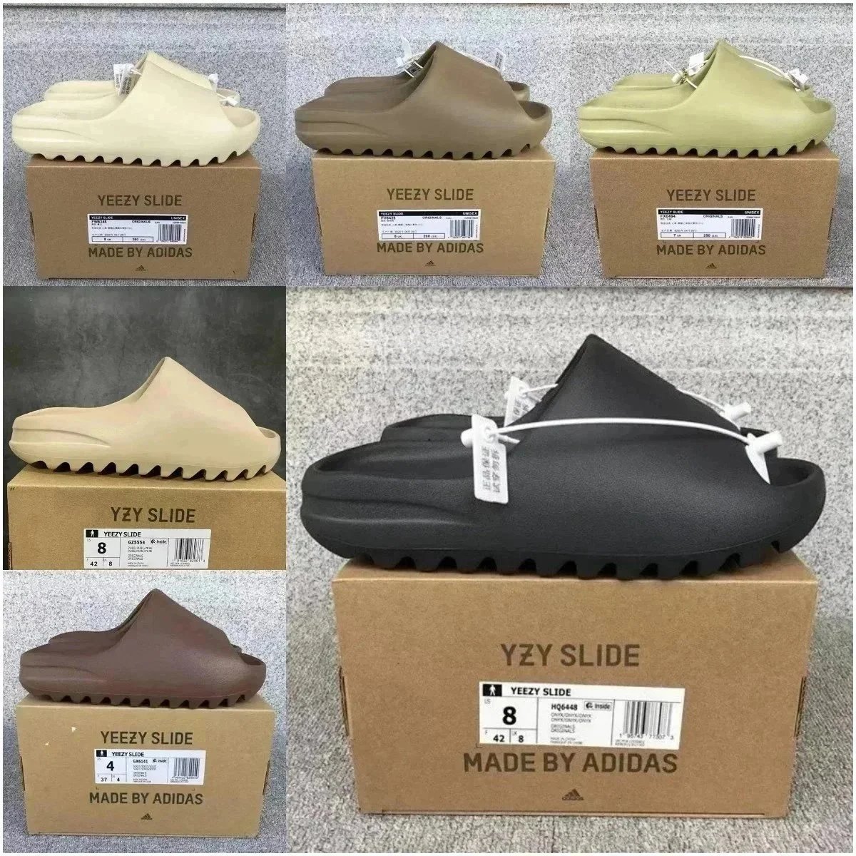 Adidas Yeezy Slide Slippers [29 styles]