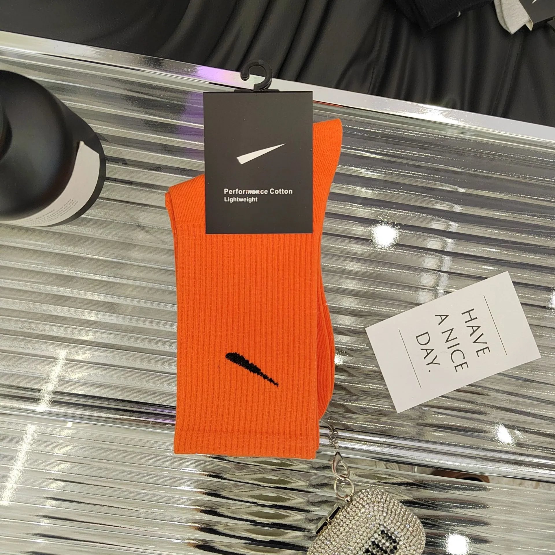 Knee-high Polyester Orange