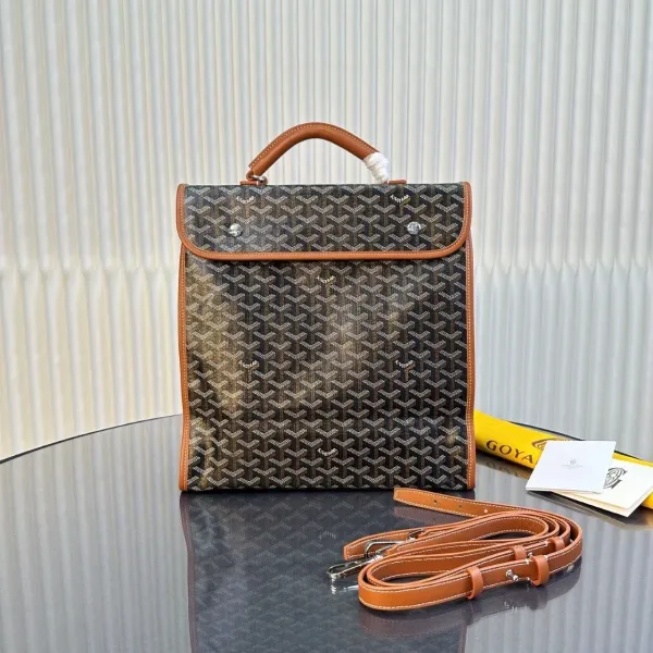 Goyard Saint-Louis PM Brown Monogram Handbag - 1