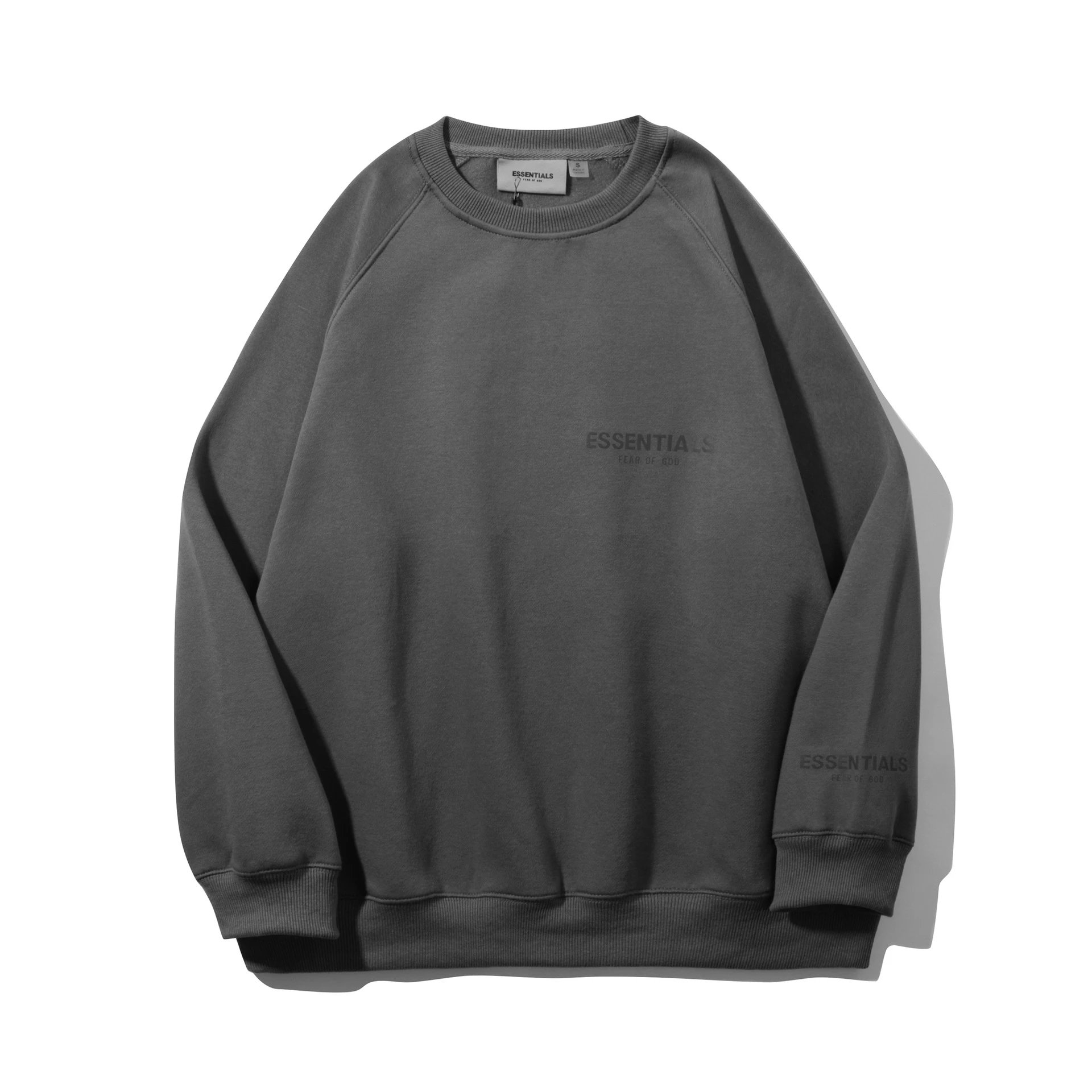 Small Logo Crew Neck Gray
