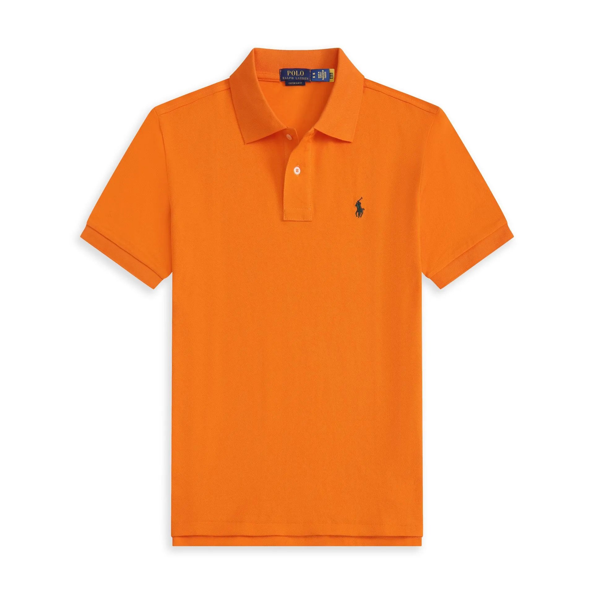 Orange with Dark Green Label