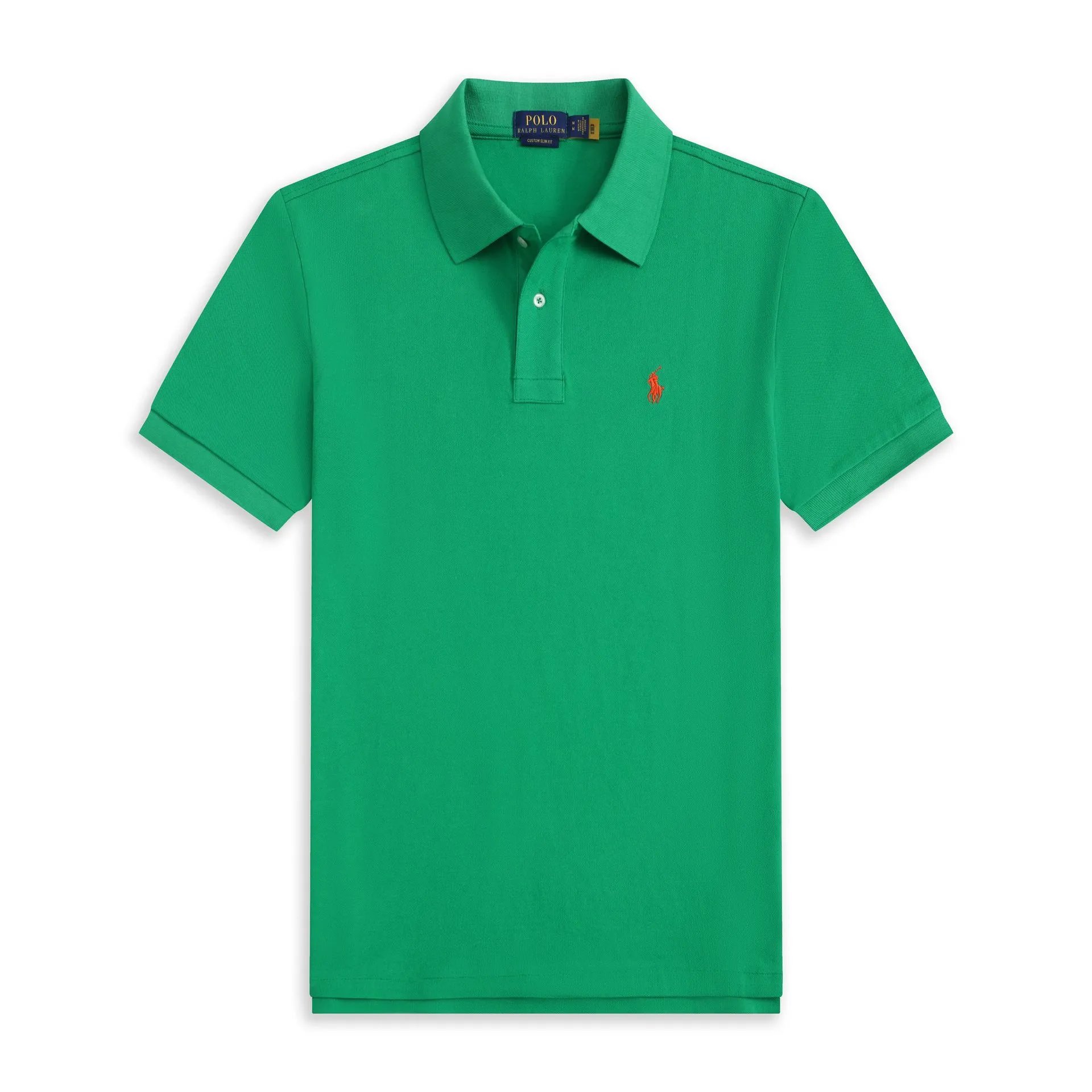 Green with Orange Label