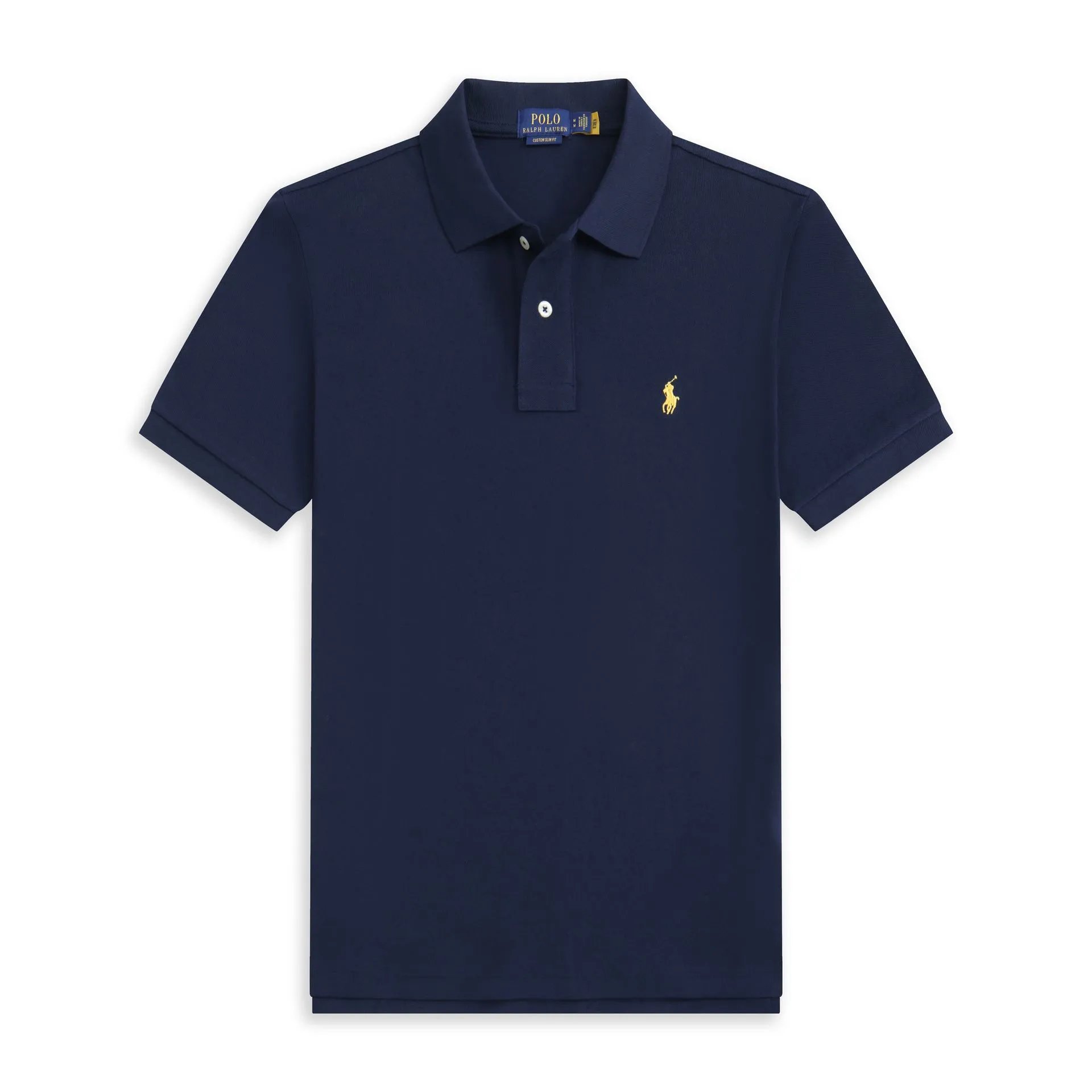 Royal Blue with Yellow Label