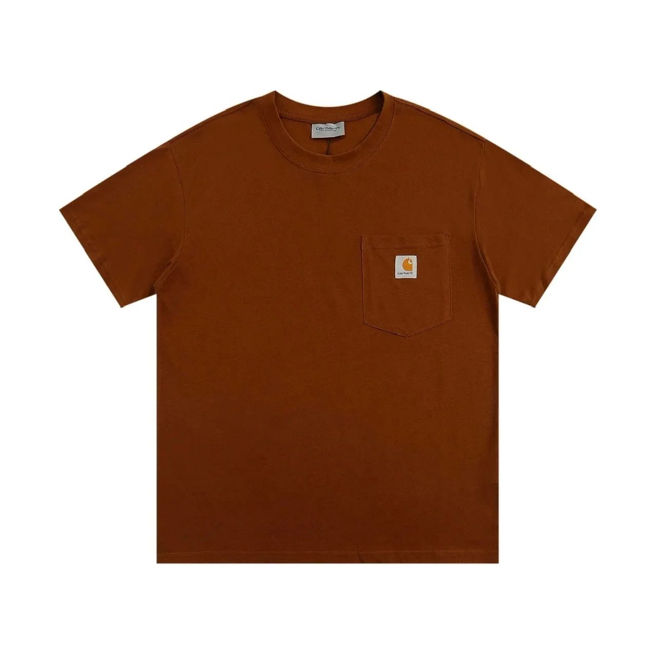 Carhartt T-Shirts Short-Sleeve Crew Neck Logo T-Shirt — 21