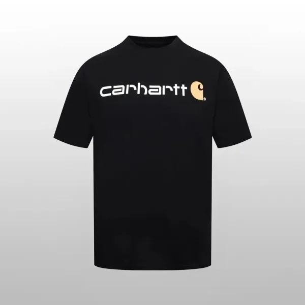 Carhartt Work In Progress Script Logo Black T-Shirt - 1