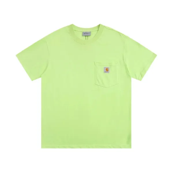 Carhartt Work In Progress Pocket T-Shirt Lime Green T-Shirt - 1