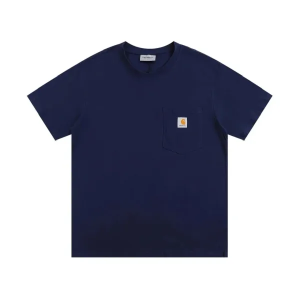 Carhartt Work In Progress Pocket T-Shirt Navy - 1
