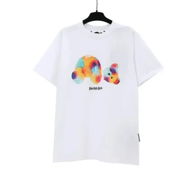 Palm Angels Palm Angels Graphic Print Gray T-Shirt - 7