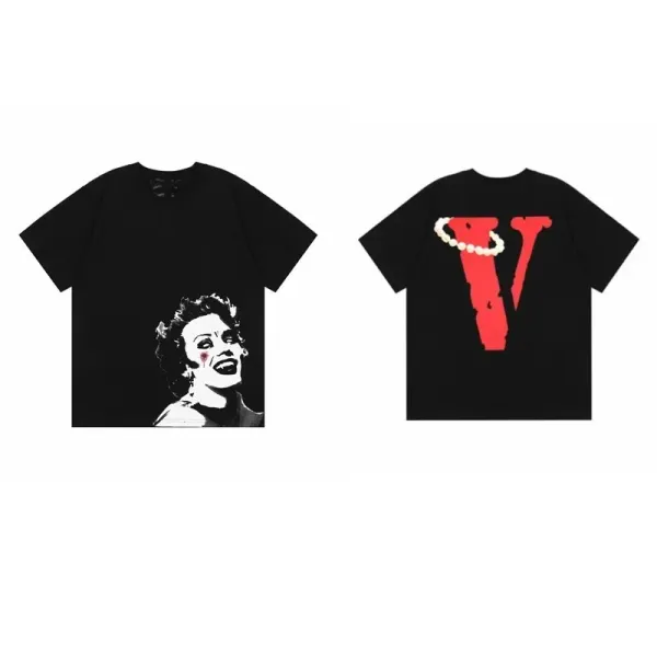 Vetements x Marilyn Monroe Graphic Print Black T-Shirt - 1