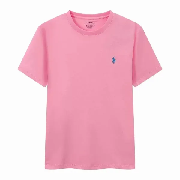 Polo Ralph Lauren Custom Slim Fit Pink T-Shirt - 1