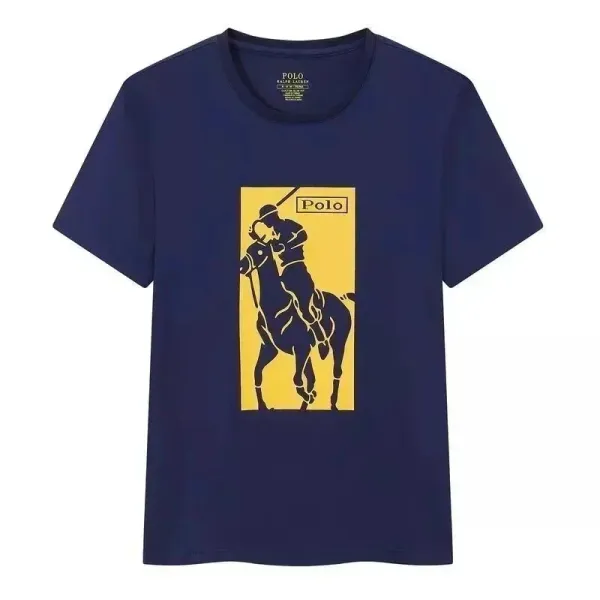 Polo Ralph Lauren Classic Pony Graphic Navy T-Shirt - 1