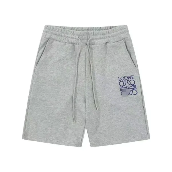 Loewe Anagram Logo Sweatshorts Gray - 1