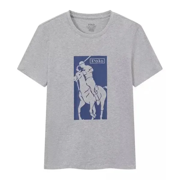 Polo Ralph Lauren Polo Player Graphic T-Shirt Gray - 1