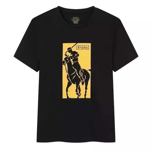 Polo Ralph Lauren Polo Player Graphic Black T-Shirt - 1