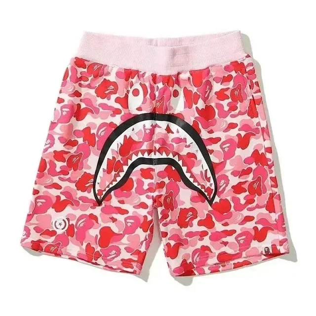 A BATHING APE Shorts Shark Face Camouflage product detail image 7