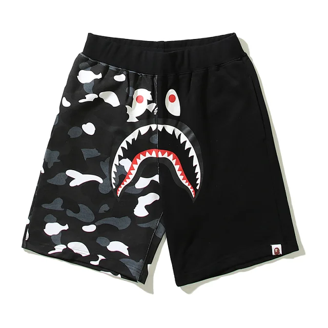 A BATHING APE Shorts Shark Face Camouflage product detail image 6