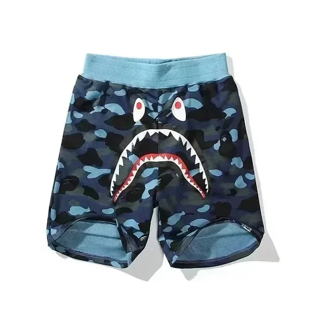 A BATHING APE Shorts Shark Face Camouflage product detail image 3