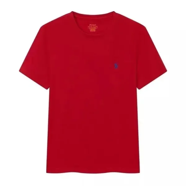 Polo Ralph Lauren Classic Fit Cotton T-Shirt Red - 1
