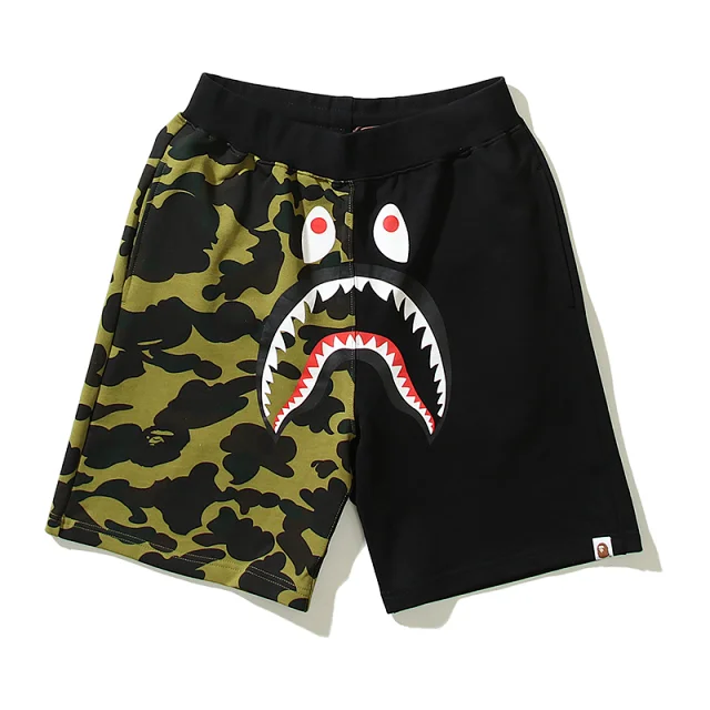 A BATHING APE Shorts Shark Face Camouflage product detail image 4