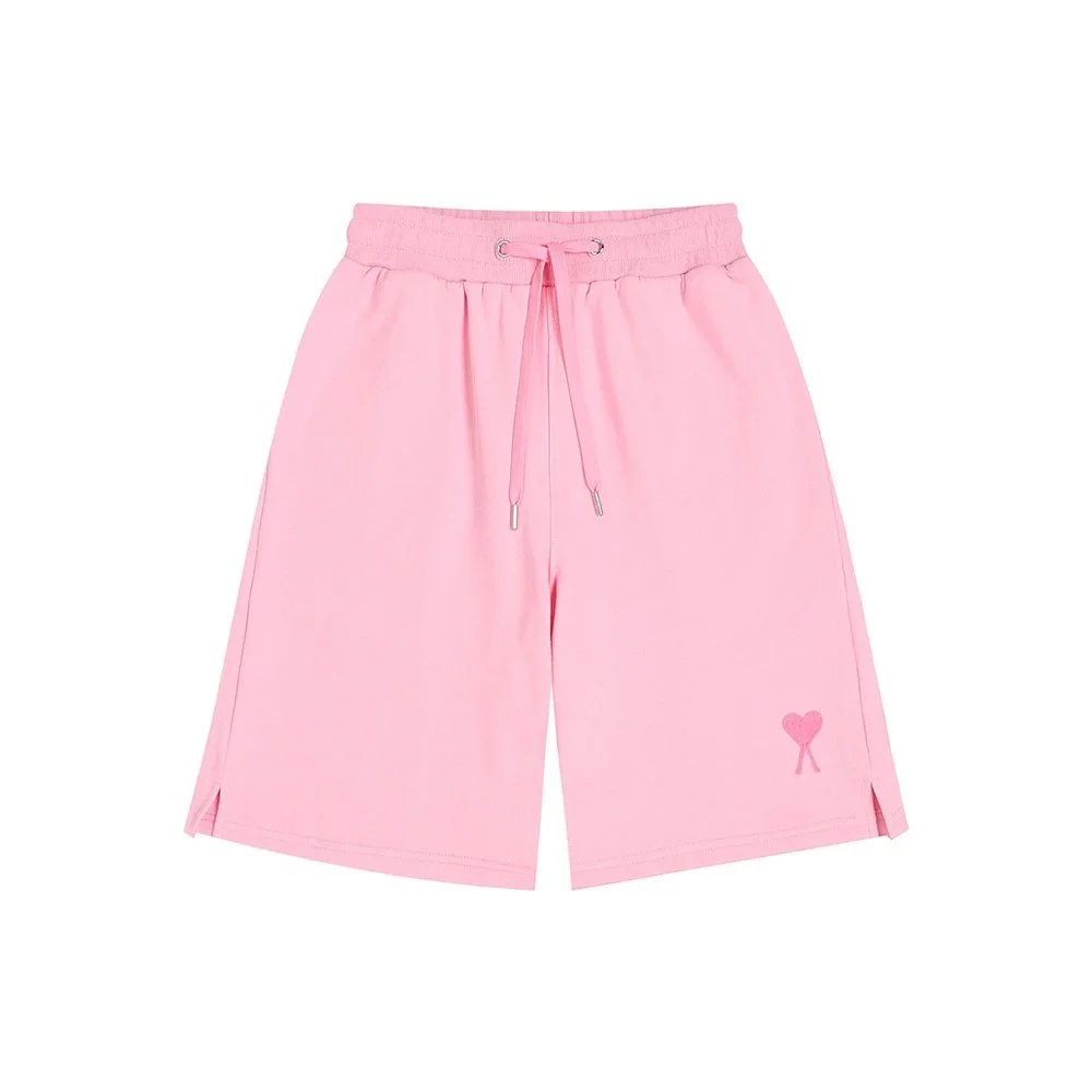 AMIIDM AMIIDM Pink Heart Logo Shorts Pink