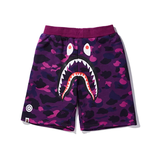A BATHING APE Shorts Shark Face Camouflage product detail image 5