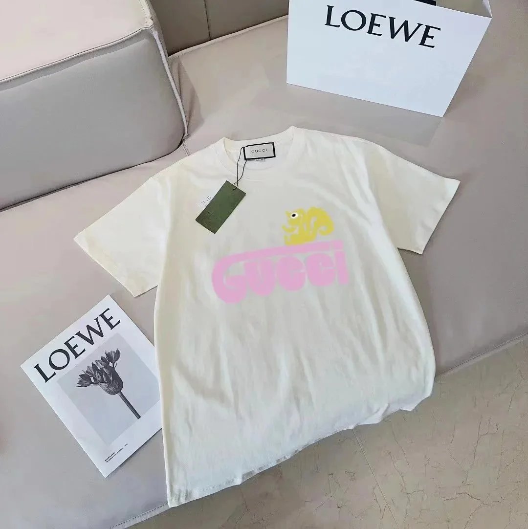 Gucci T-Shirts Graphic Logo Print — 5