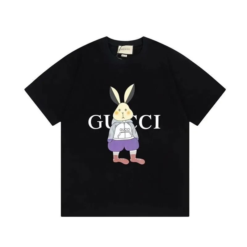 Gucci T-Shirts Graphic Logo Print — 12