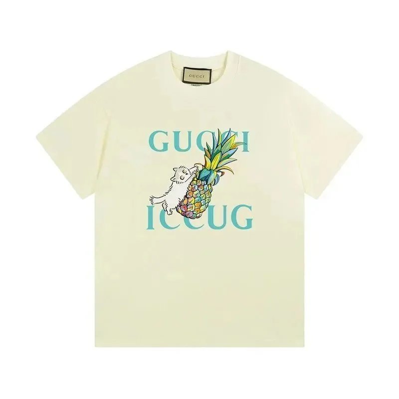 Gucci T-Shirts Graphic Logo Print — 21