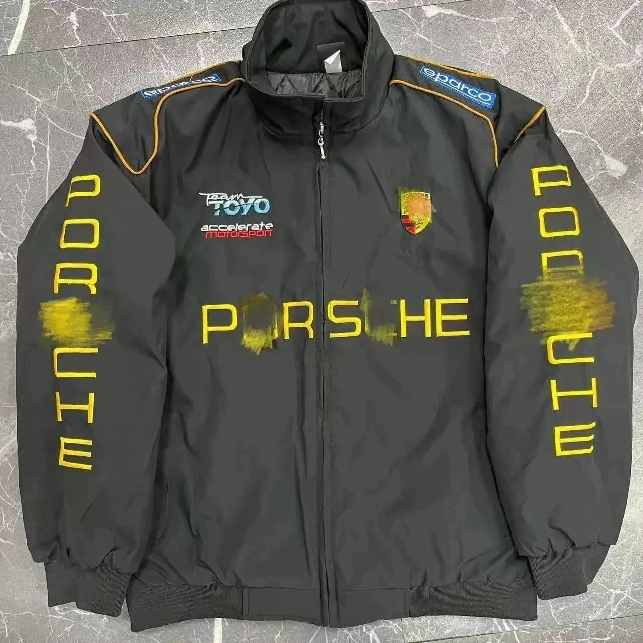 Porsche (Embroidered & Cotton-Padded Version)