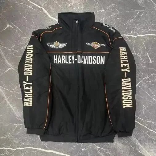 Harley-Davidson (Embroidered & Cotton-Padded Version)
