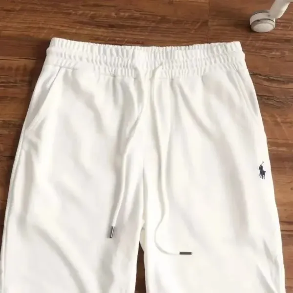 Polo Ralph Lauren Classic Fit White Sweatpants - 1
