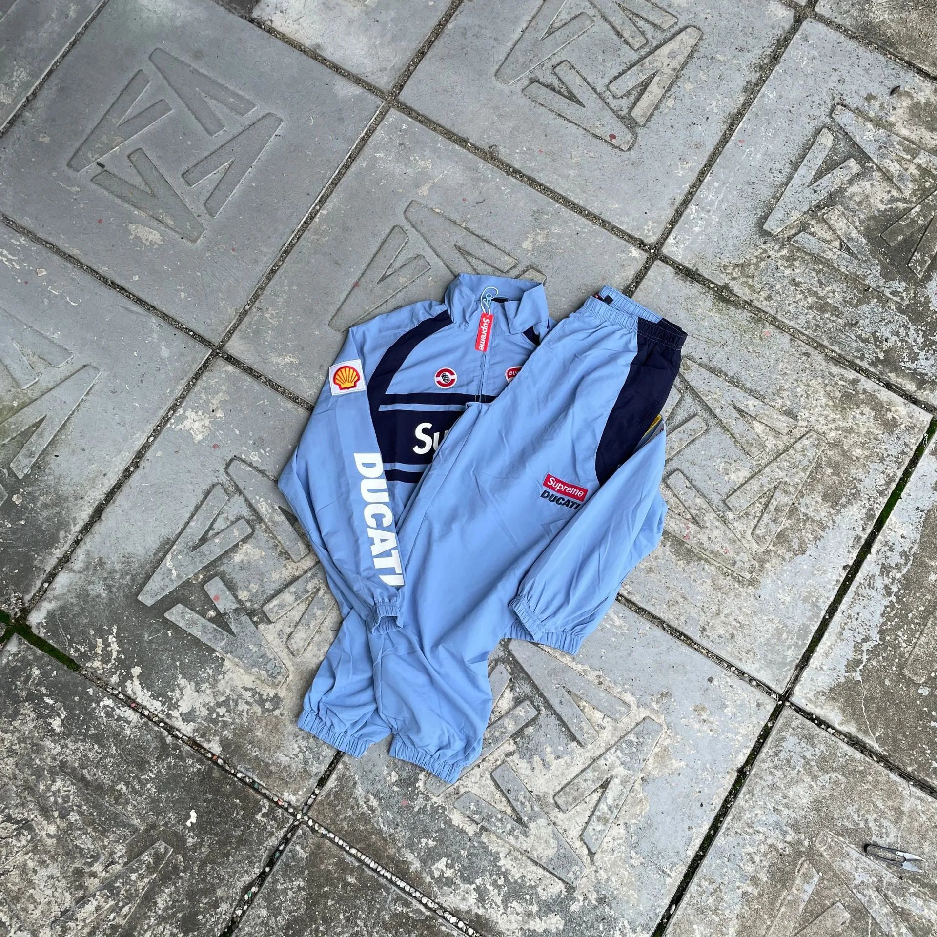 Supreme Tracksuits Ducati Collaboration Racing Tracksuit — Livery Collaboration Set/Blue